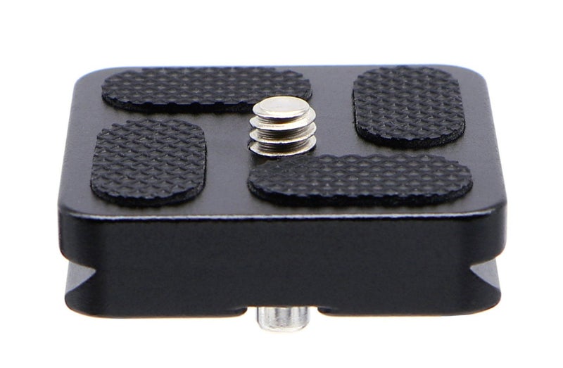 HITHUT PU-40 40mm Universal Quick Release QR Plate with D-Ring Screw for Mini Tripod Monopod Ball Head DSLR Camera, Arca-Swiss Compatible - Image 2